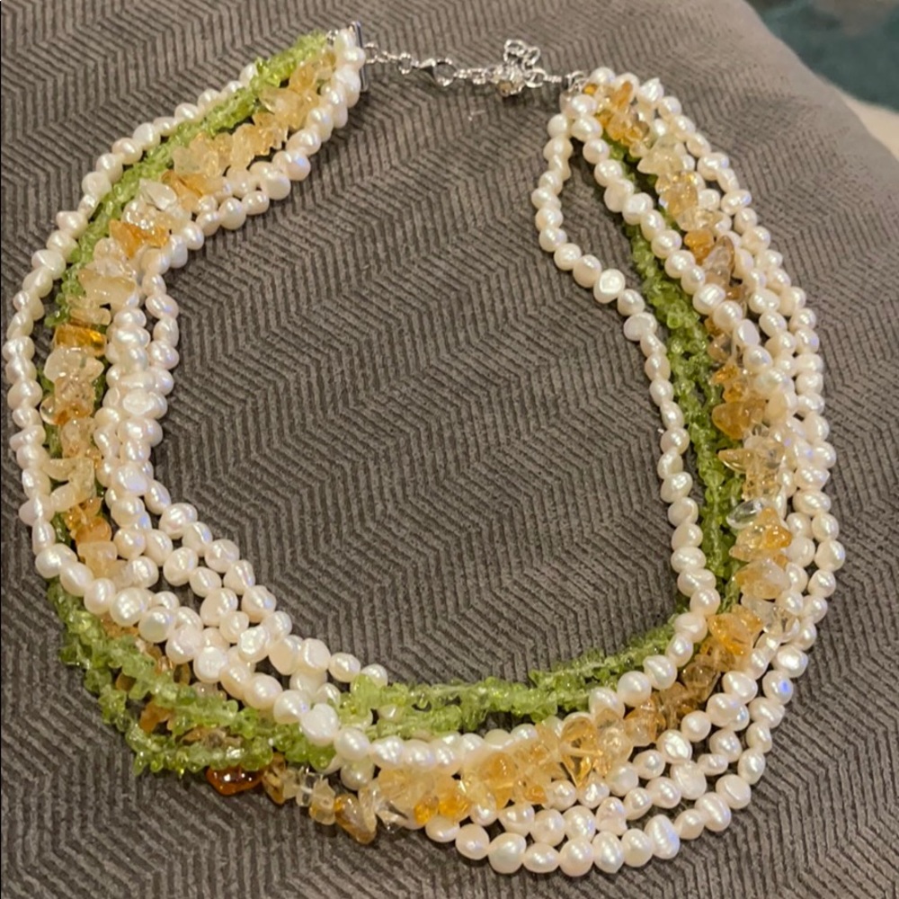 Beautiful 7 Strand Necklace